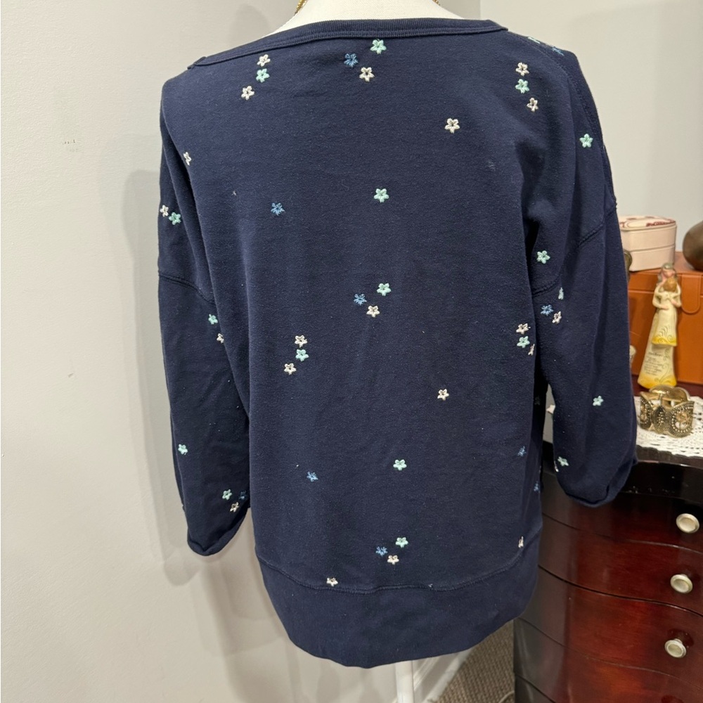 GAP BLUE SWEATSHIRT - Picture 2 of 7